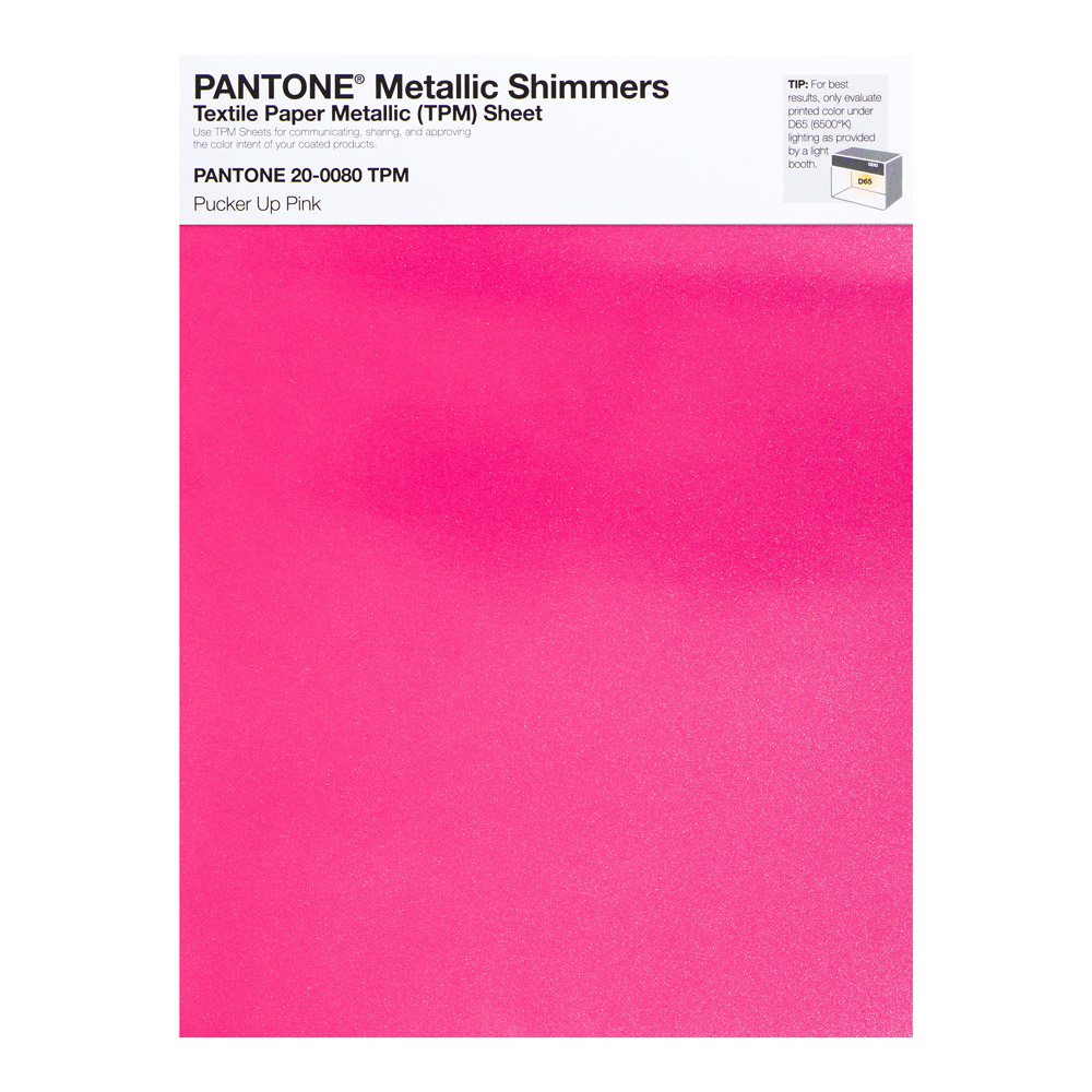 Pantone Metallic Shimmer 20-0080 Pucker Up Pk