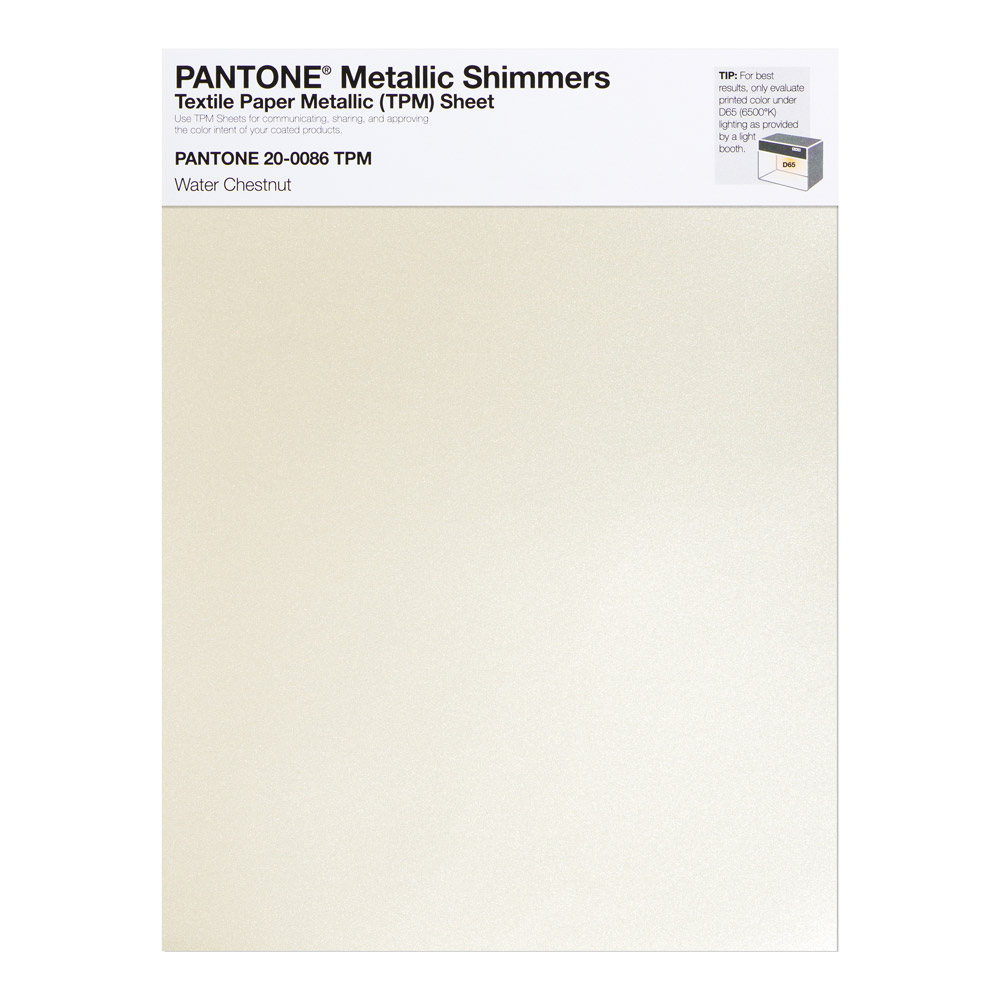 Pantone Metallic Shimmer 20-0086 Water Chestn