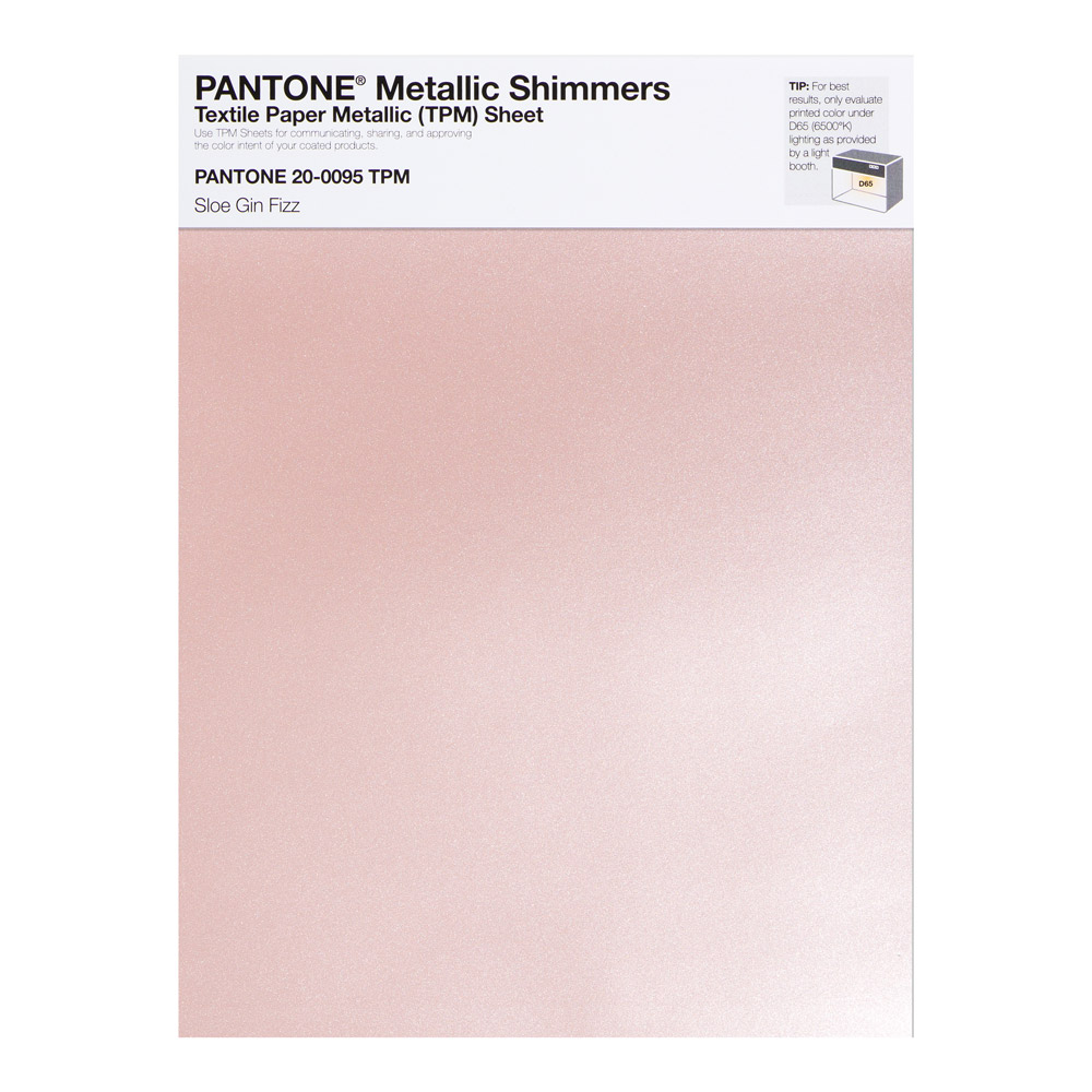 Pantone Metallic Shimmer 20-0095 Sloe Gin Fiz