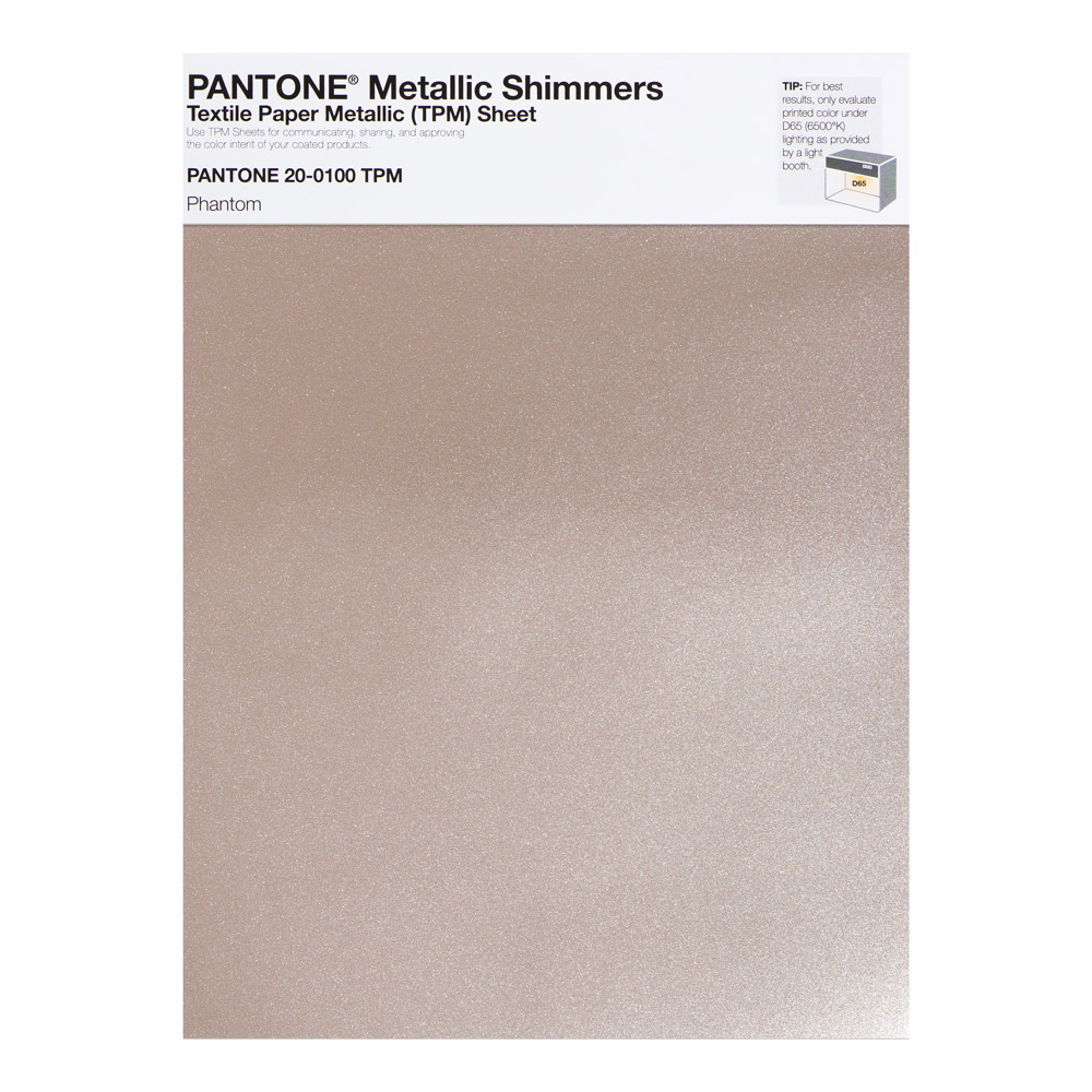 Pantone Metallic Shimmer 20-0100 Phantom