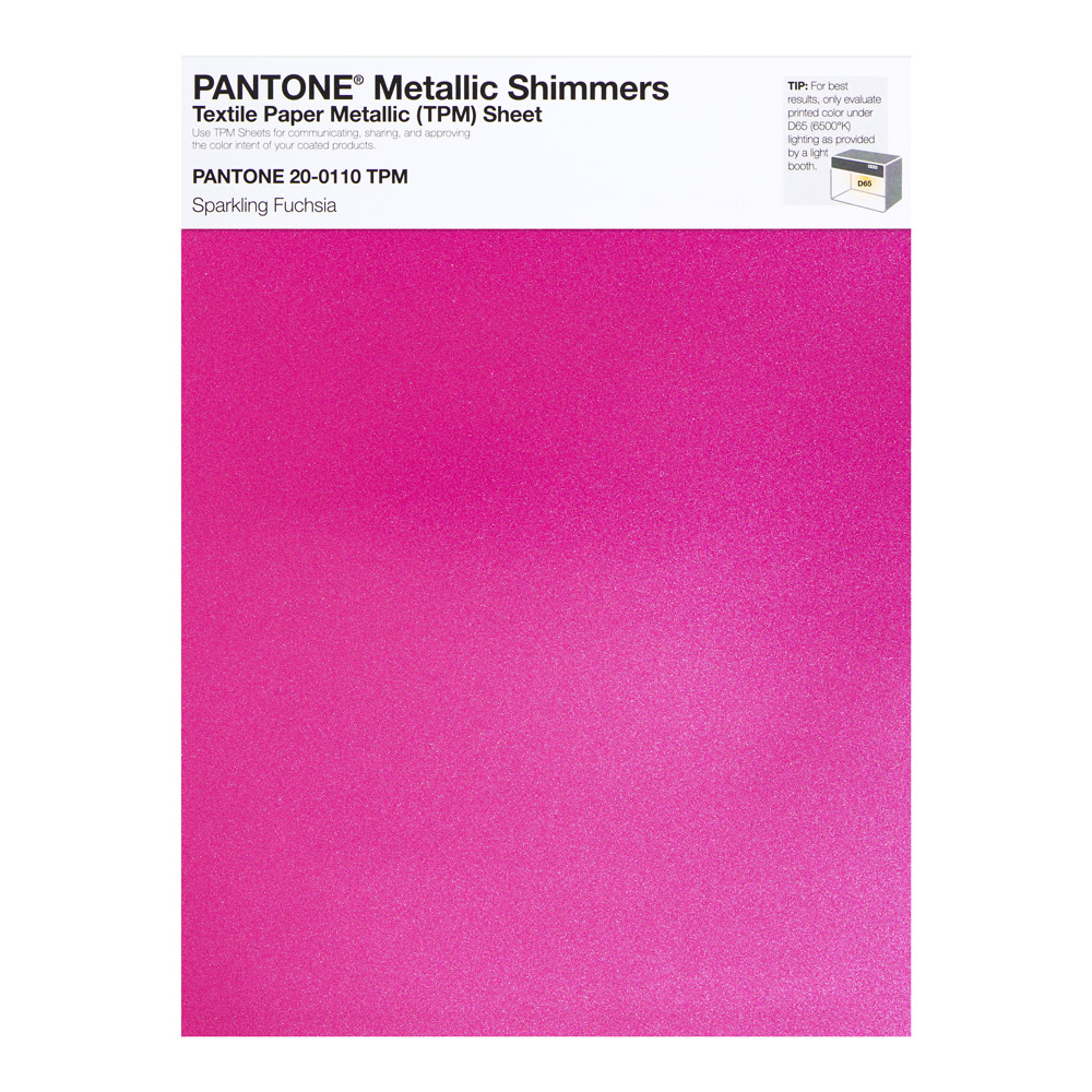 Pantone Metallic Shimmer 20-0110 Sparkling Fa