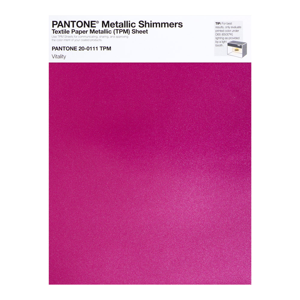 Pantone Metallic Shimmer 20-0111 Vitality