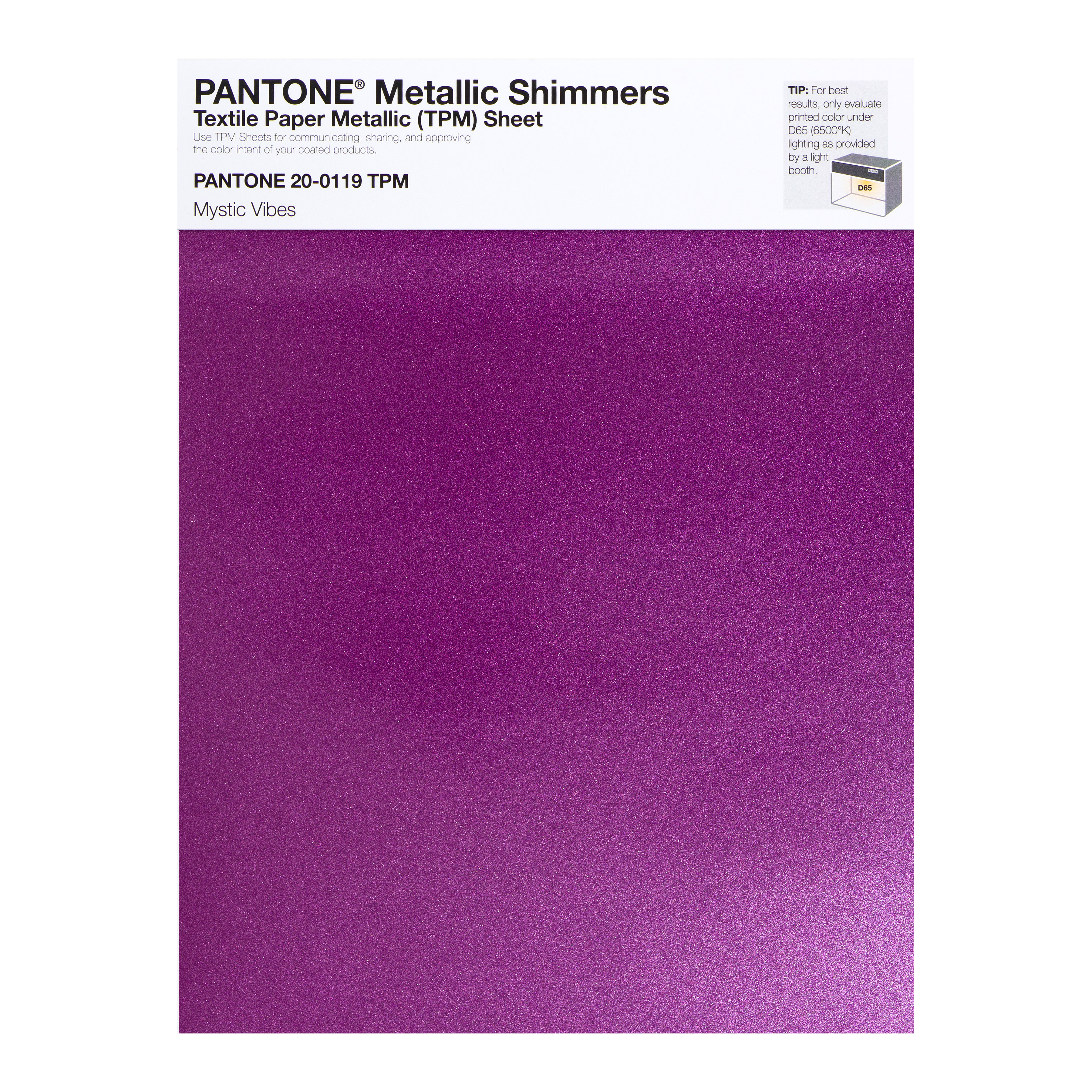 Pantone Metallic Shimmer 20-0119 Mystic Vibes