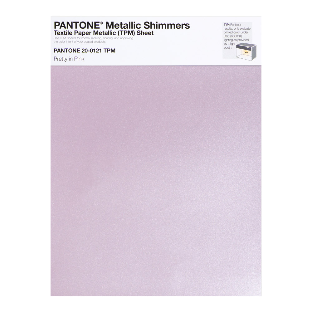 Pantone Metallic Shimmer 20-0121 Pretty in Pk