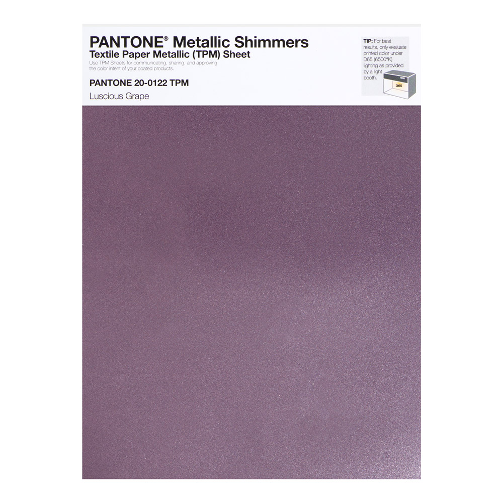 Pantone Metallic Shimmer 20-0122 Luscious Grp