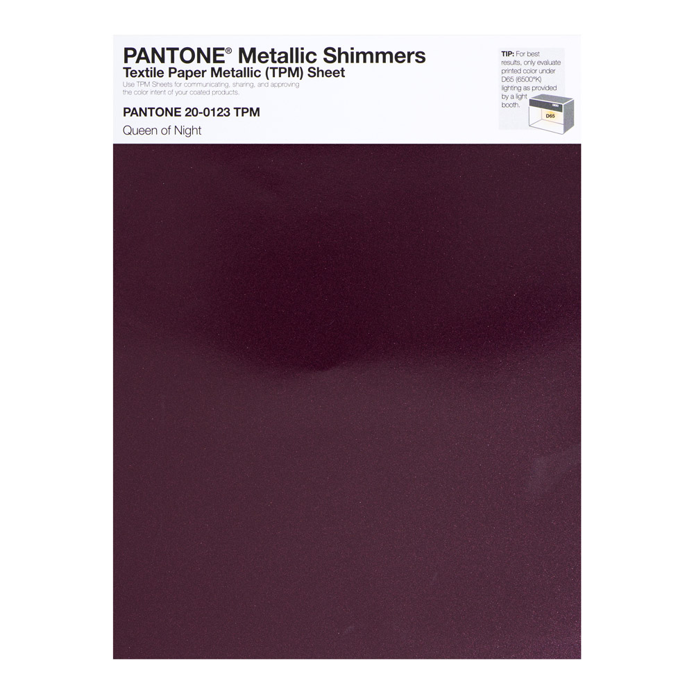 Pantone Metallic Shimmer 20-0123 Queen of Nt