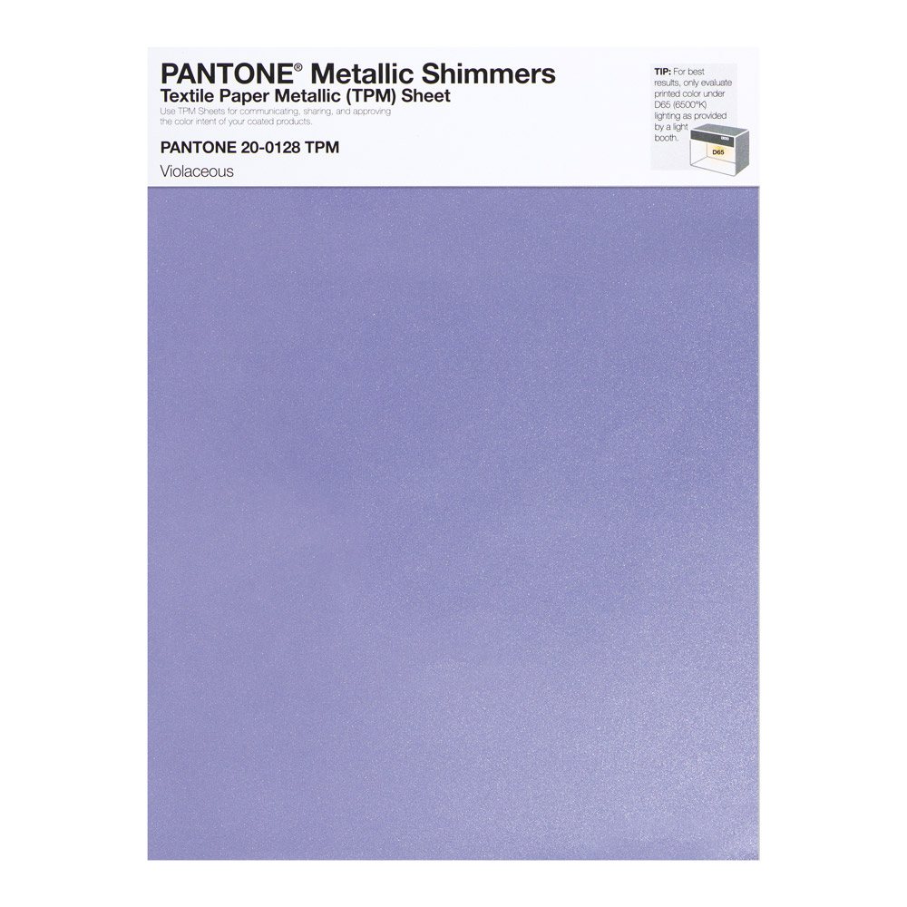 Pantone Metallic Shimmer 20-0128 Violaceous