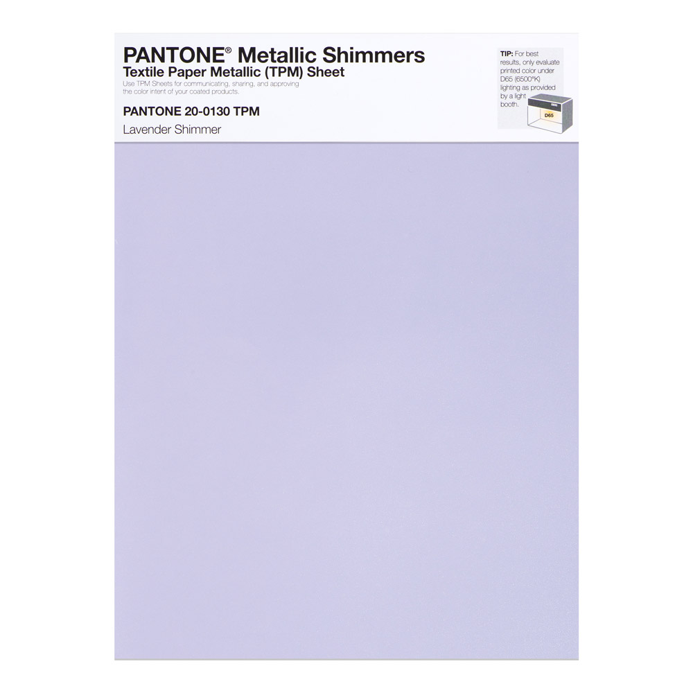Pantone Metallic Shimmer 20-0130 Lavender Smr