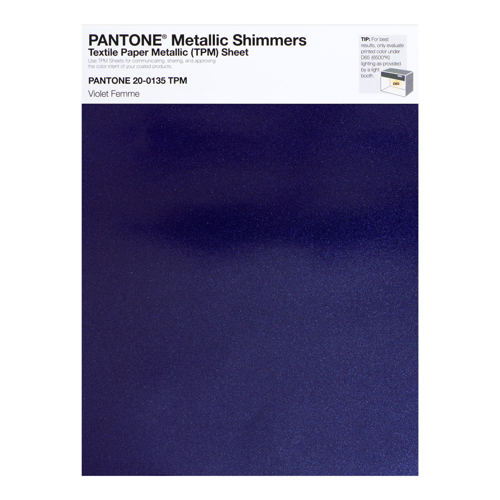 Pantone Metallic Shimmer 20-0135 Violet Femme