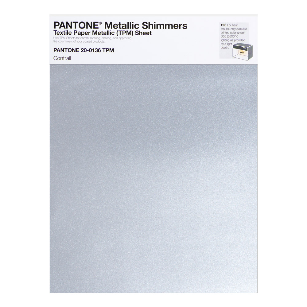 Pantone Metallic Shimmer 20-0136 Contrail