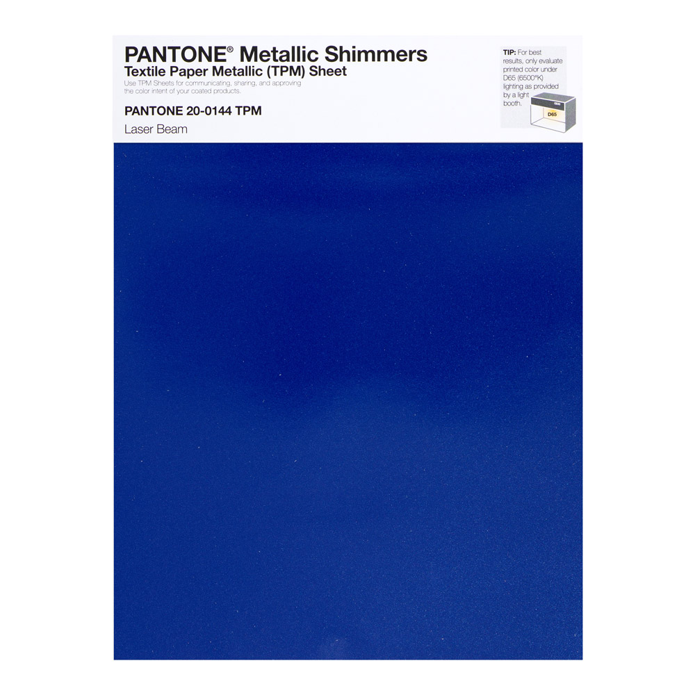 Pantone Metallic Shimmer 20-0144 Laser Beam