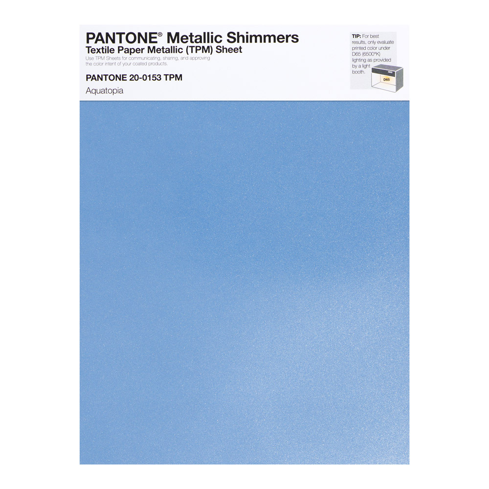 Pantone Metallic Shimmer 20-0153 Aquatopia