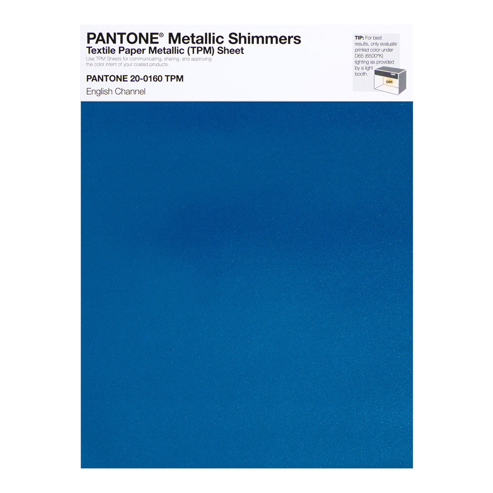 Pantone Metallic Shimmer 20-0160 English Chnl