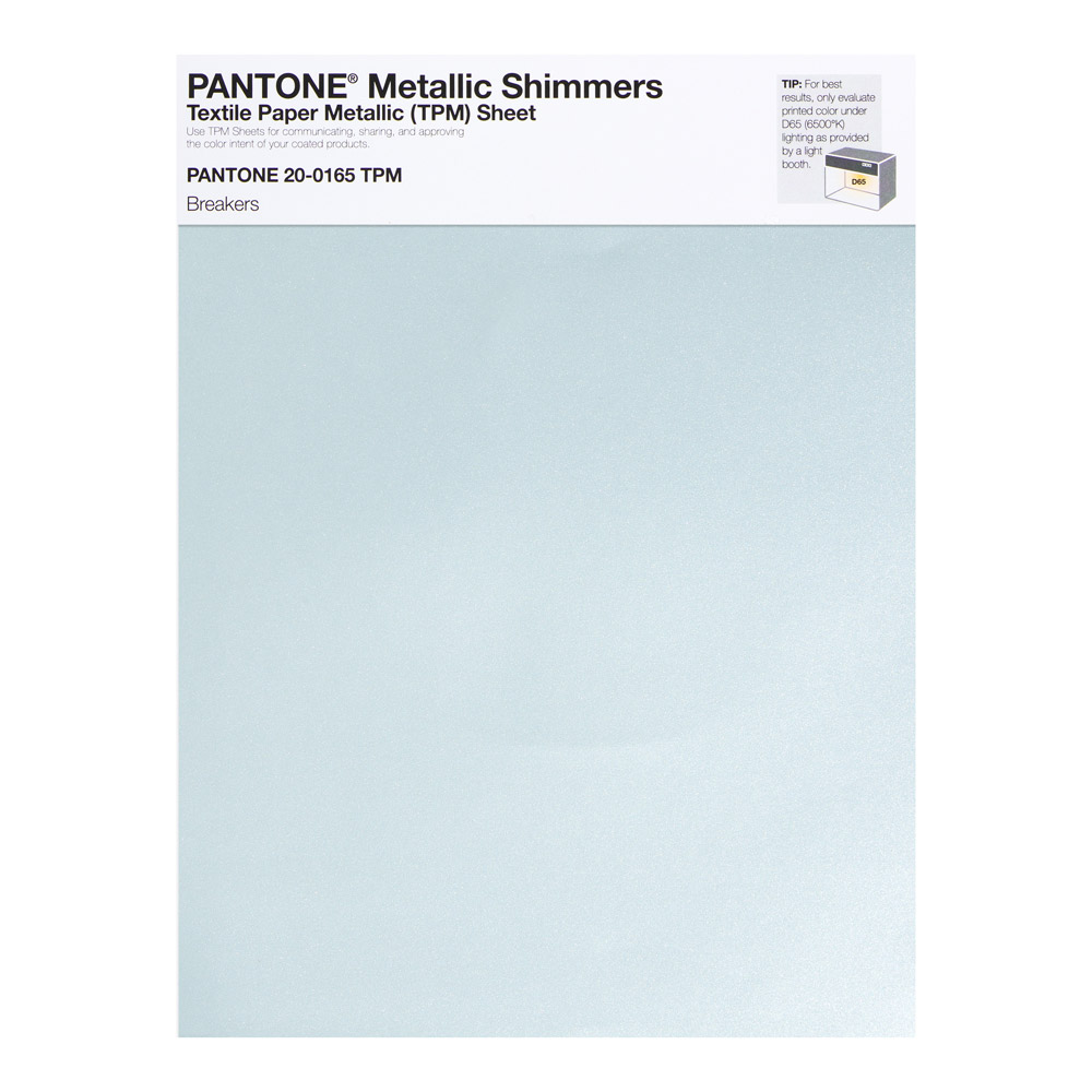 Pantone Metallic Shimmer 20-0165 Breakers