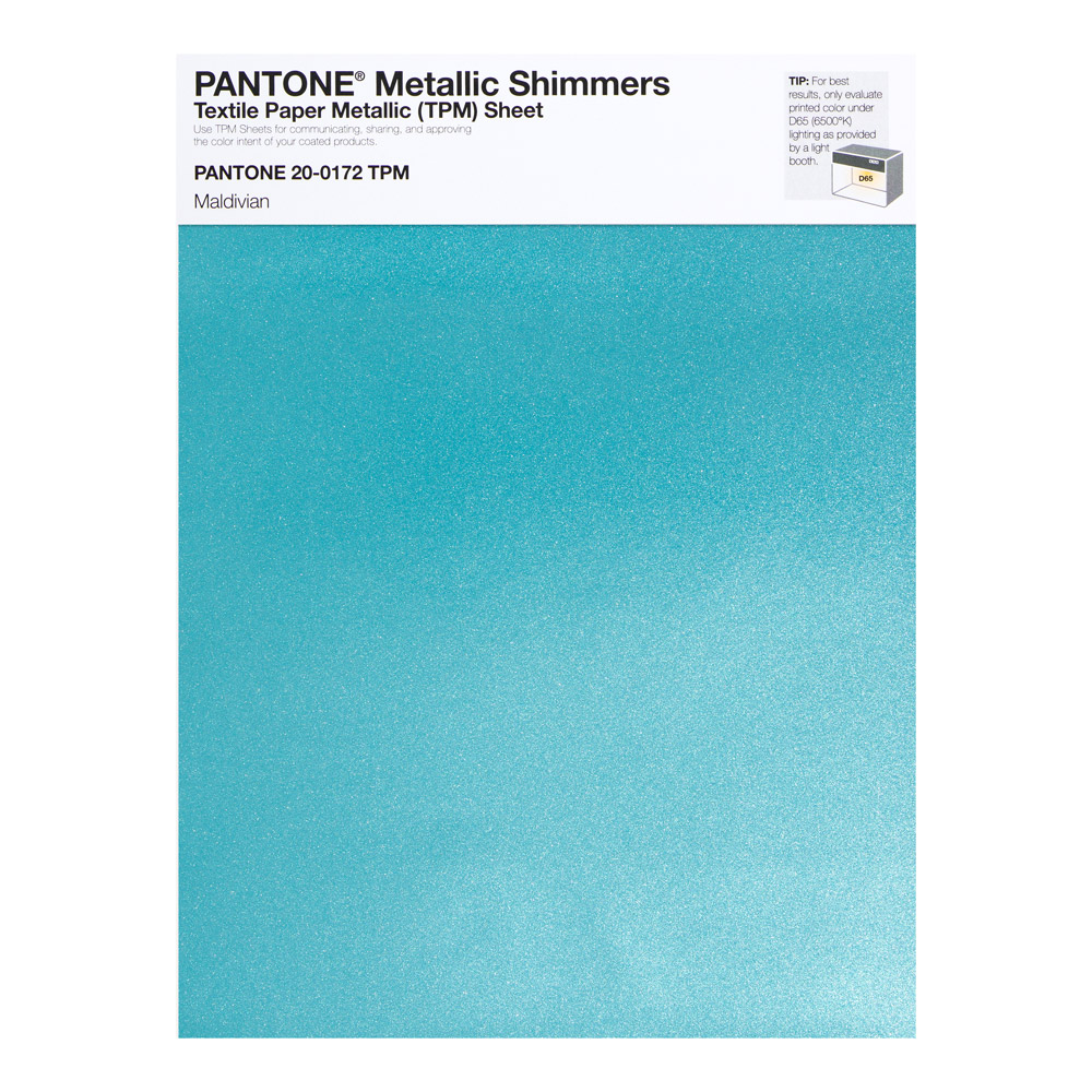 Pantone Metallic Shimmer 20-0172 Maldivian