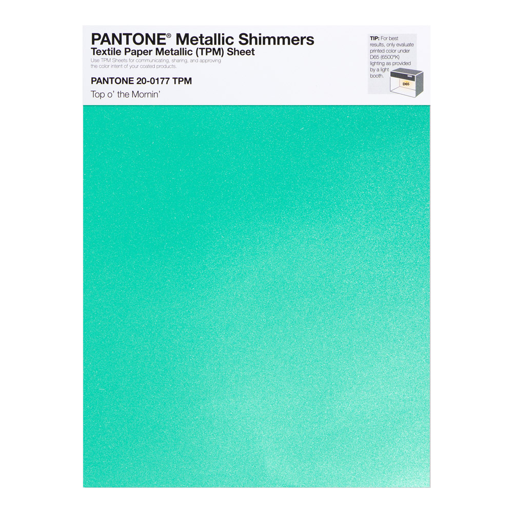 Pantone Metallic Shimmer 20-0177 Top Morn