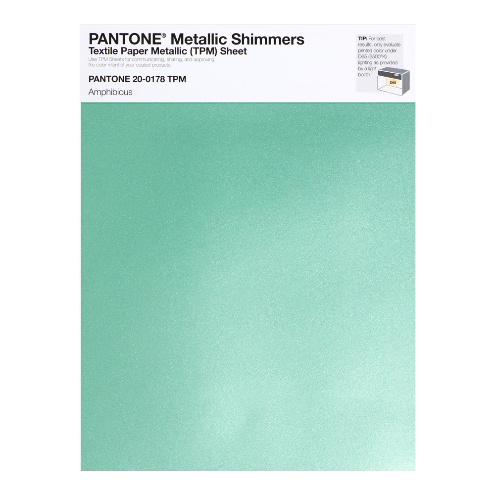 Pantone Metallic Shimmer 20-0178 Amphibious