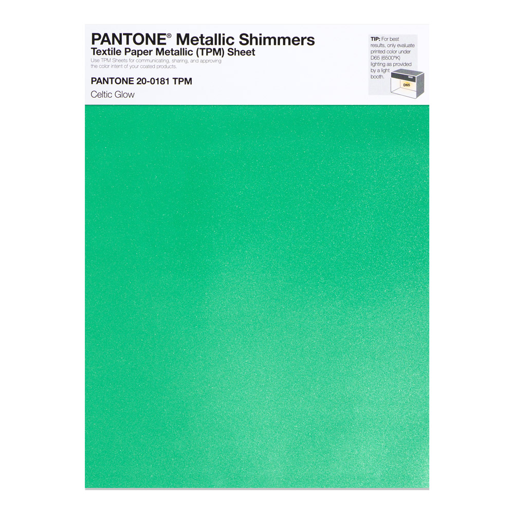 Pantone Metallic Shimmer 20-0181 TPM Celtic