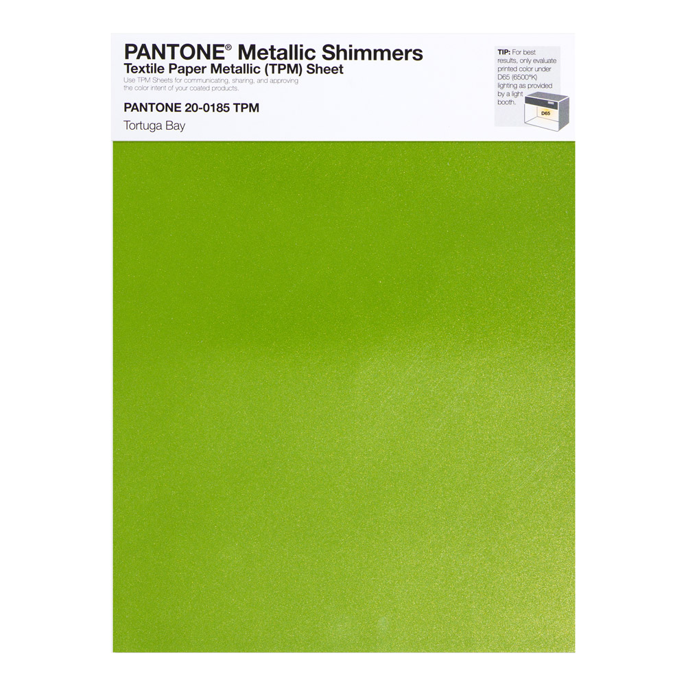 Pantone Metallic Shimmer 20-0185 Tortuga Bay