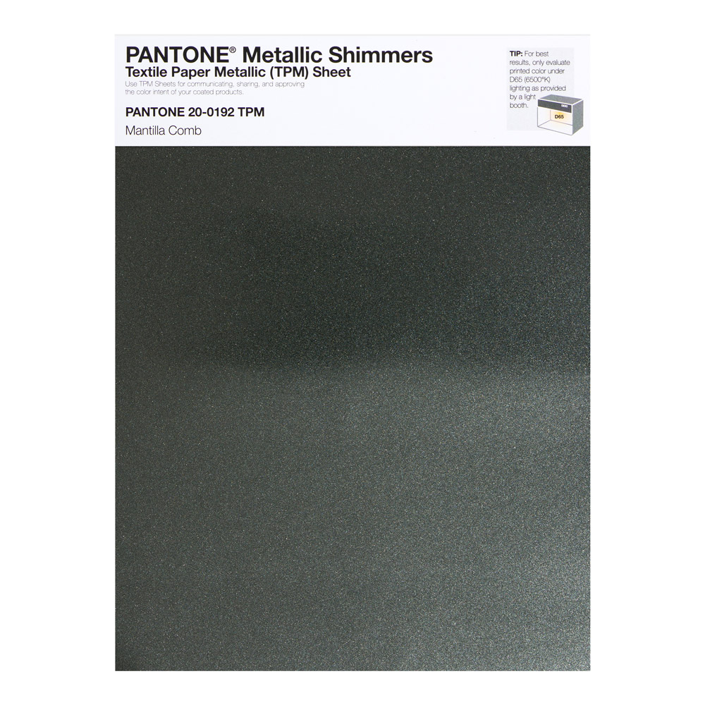 Pantone Metallic Shimmer 20-0192 Mantilla Cmb