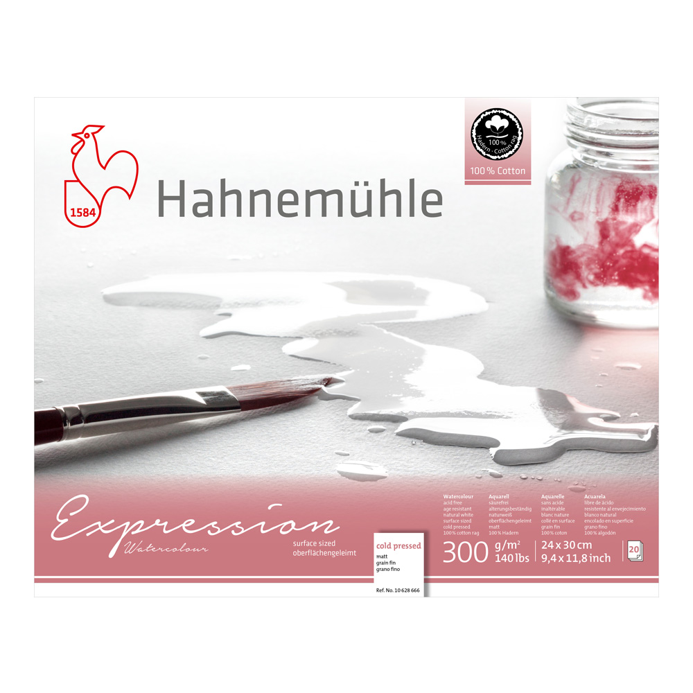 Hahnemuhle Expression W/C Block 9x12.5