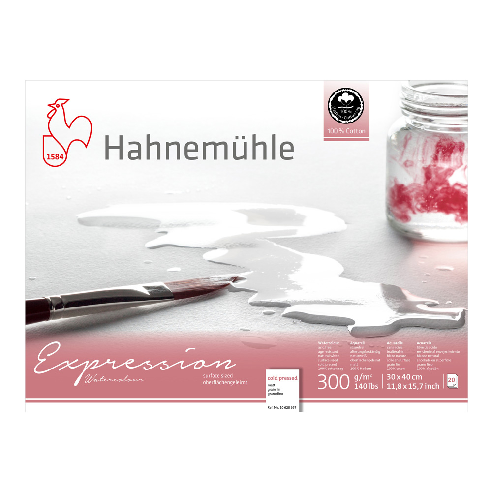 Hahnemuhle Expression W/C Block 11.7x15.6
