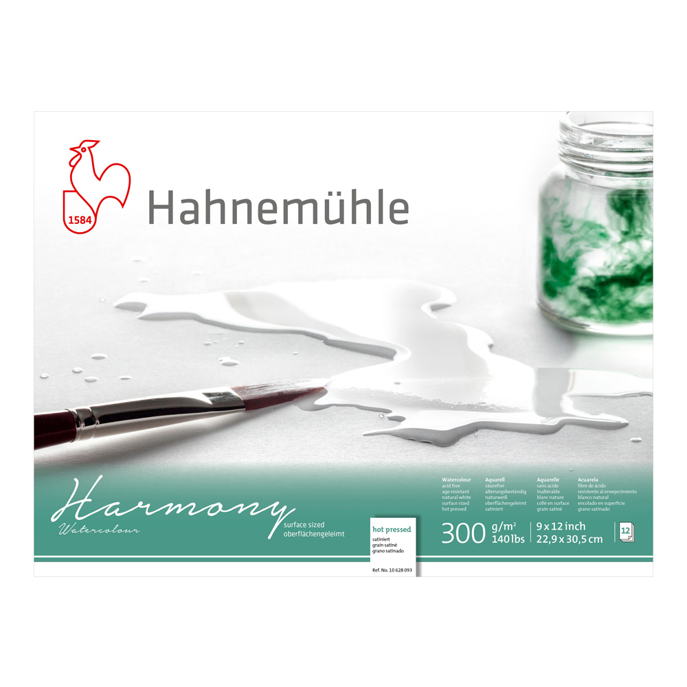 Hahnemuhle Harmony W/C Block HP 9x12