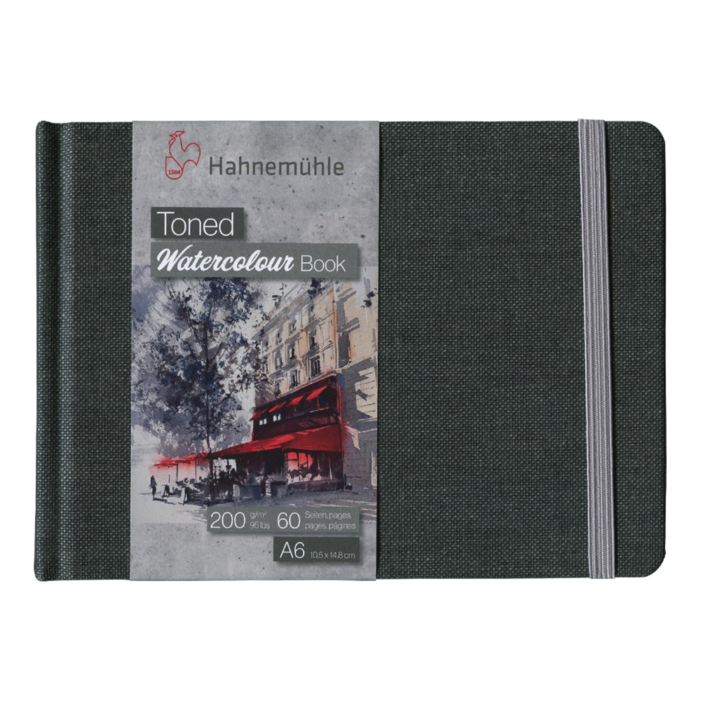 Hahnemuhle Toned Gray Watercolor Book A6