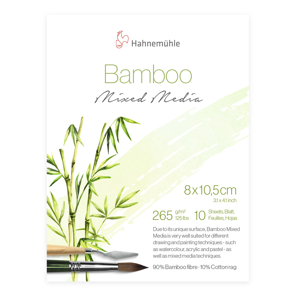 Hahnemuhle Bamboo Mixed Media Block 8x10.5cm