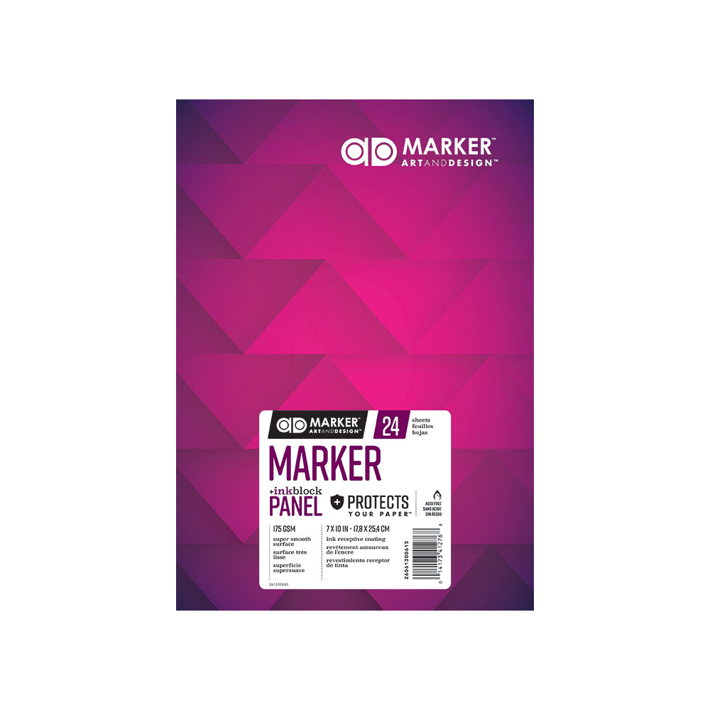Admarker Marker Pad 7X10 24 Sheets