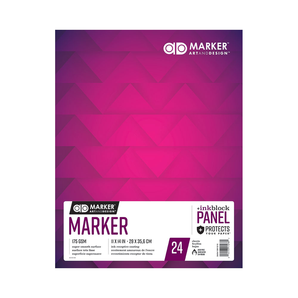 Admarker Marker Pad 11 in x 14 in 24 Sheets