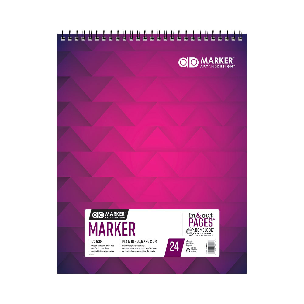 Admarker Marker Pad 14X17 24 Sheets