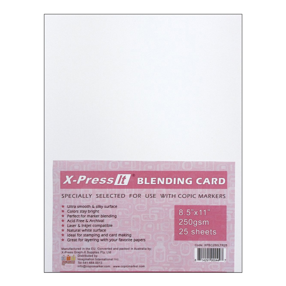X-Press It Blending Card 25/Sh