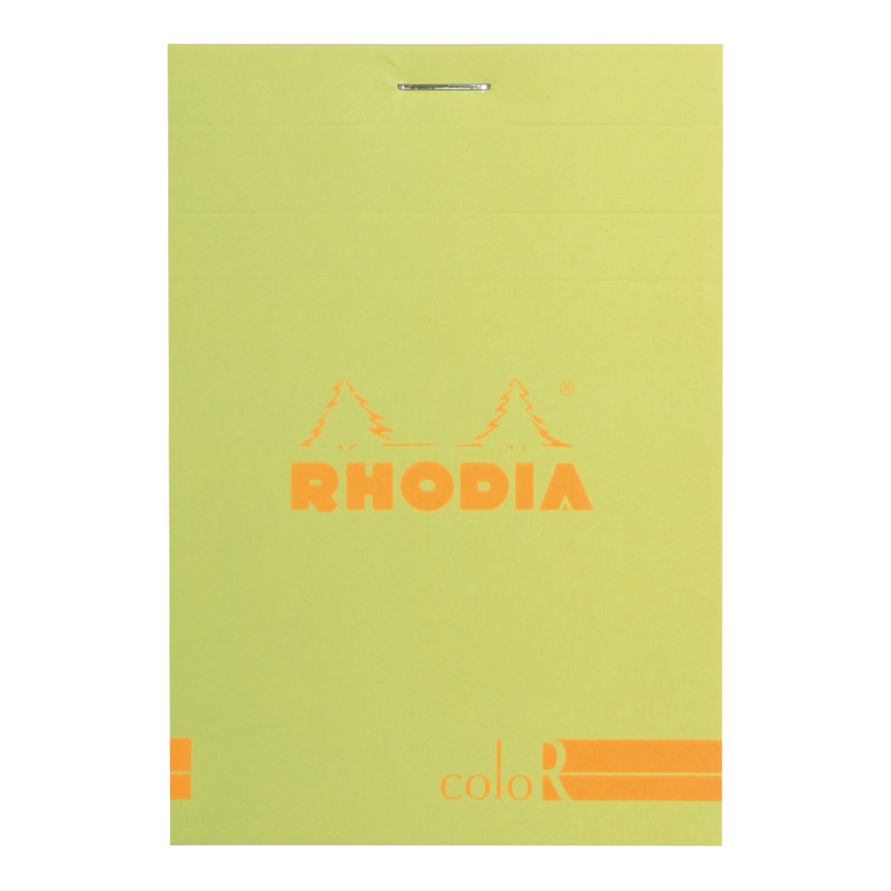 Rhodia ColorR Pad Lined 3.4X4.75 Anise