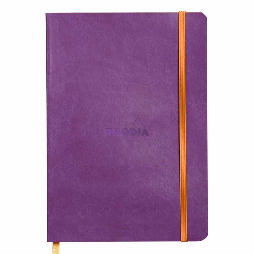 Rhodiarama Notebook Purple 6X8.25 Lined