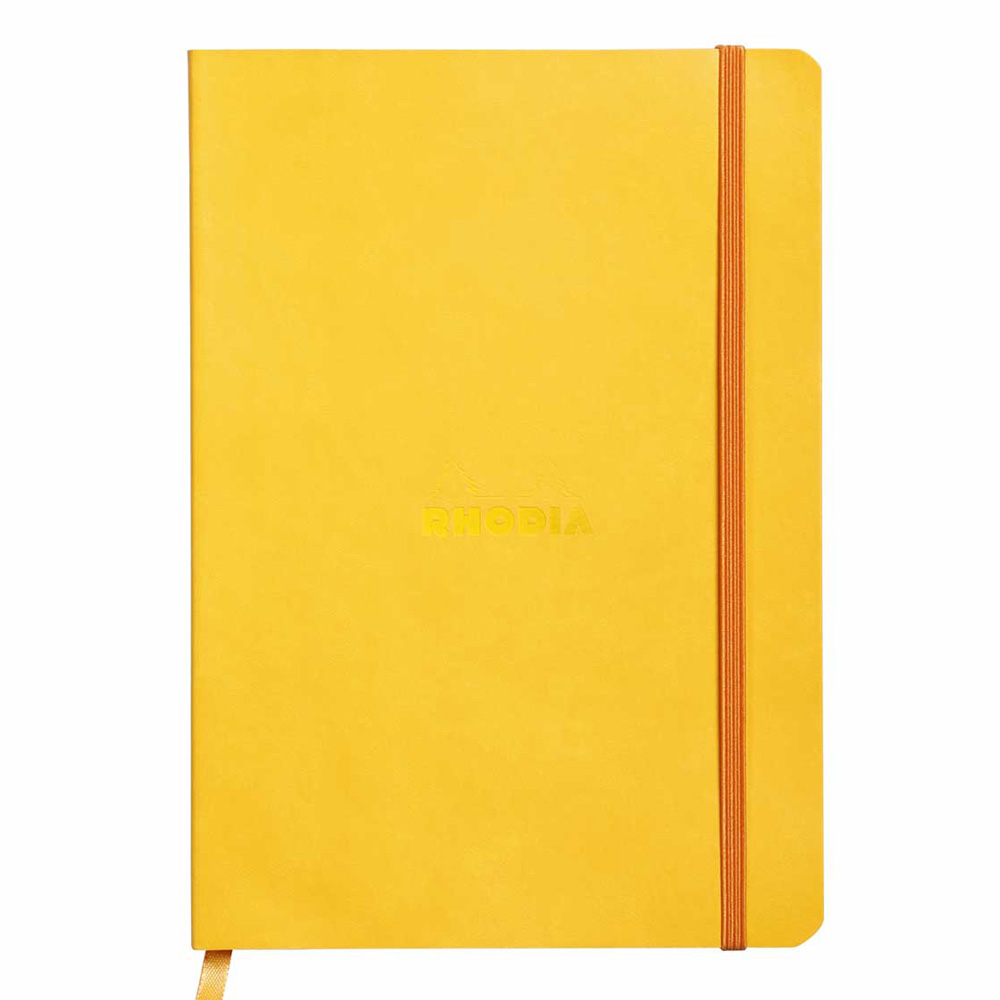 Rhodiarama Notebook Yellow 6X8.25 Lined