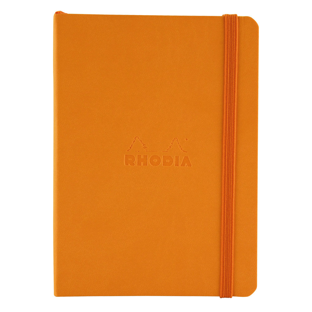 Rhodiarama Dot 4X6 inch Orange Notebook