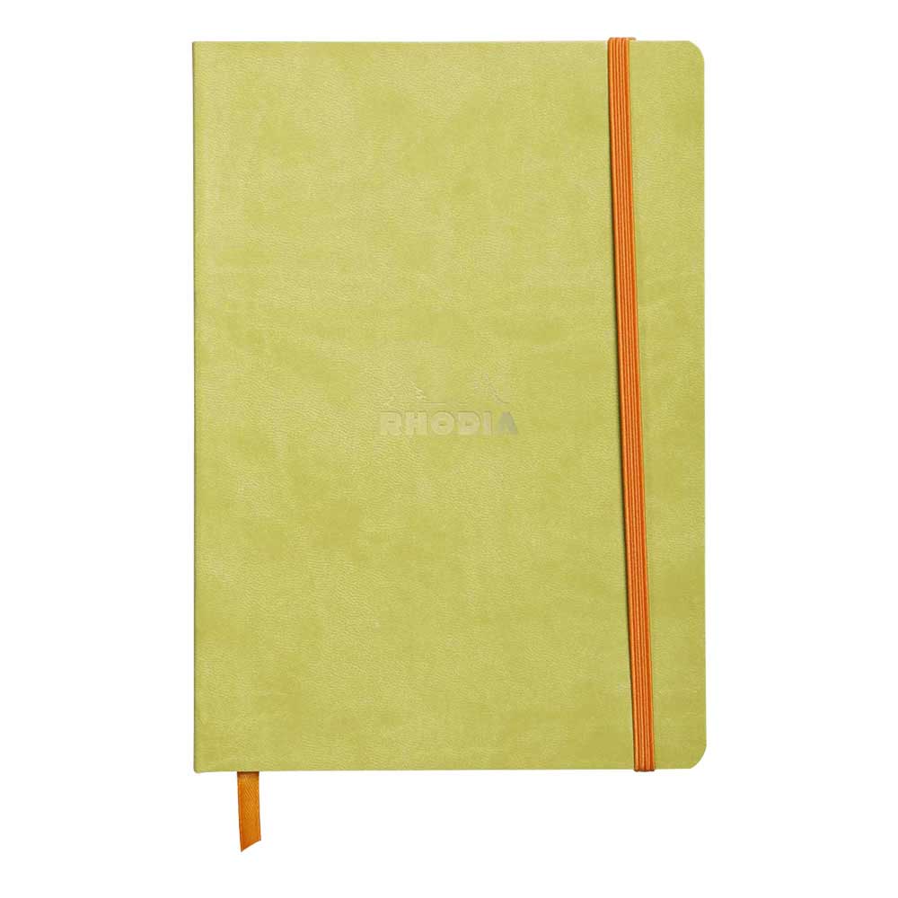 Rhodiarama Dot 6X8.25 inch Anise Notebook