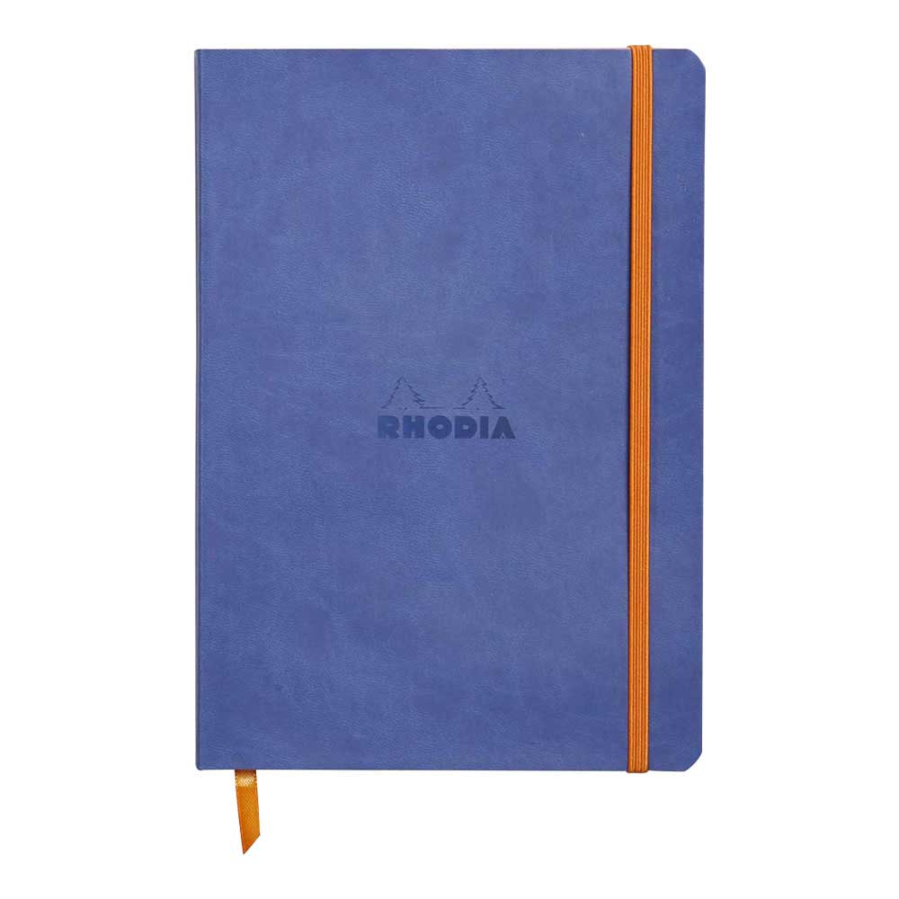 Rhodiarama Dot 6X8.25 inch Sapphire Notebook