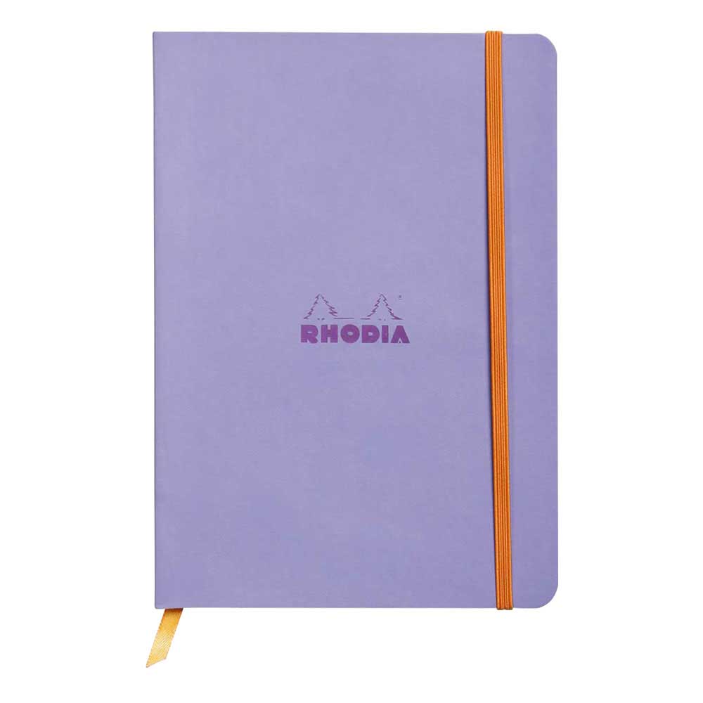 Rhodiarama Dot 6X8.25 inch Iris Notebook