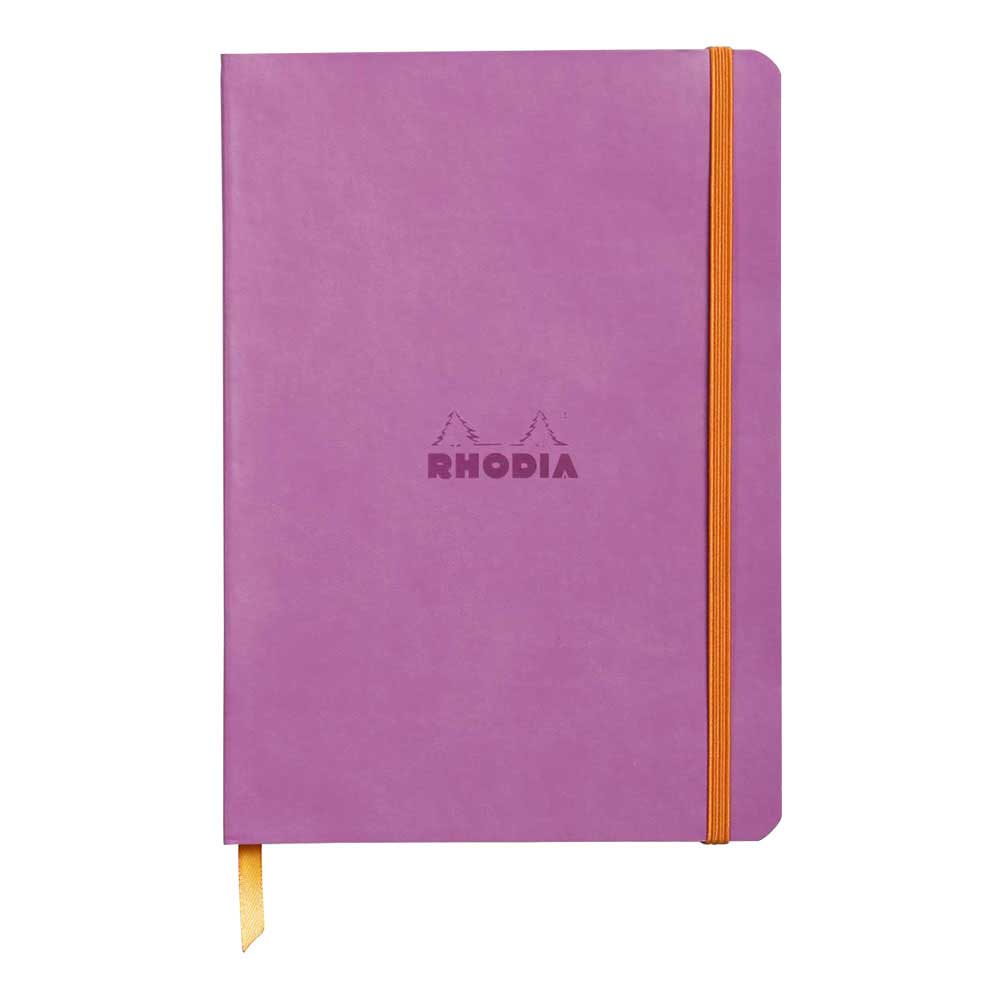 Rhodiarama Dot 6X8.25 inch Lilac Notebook