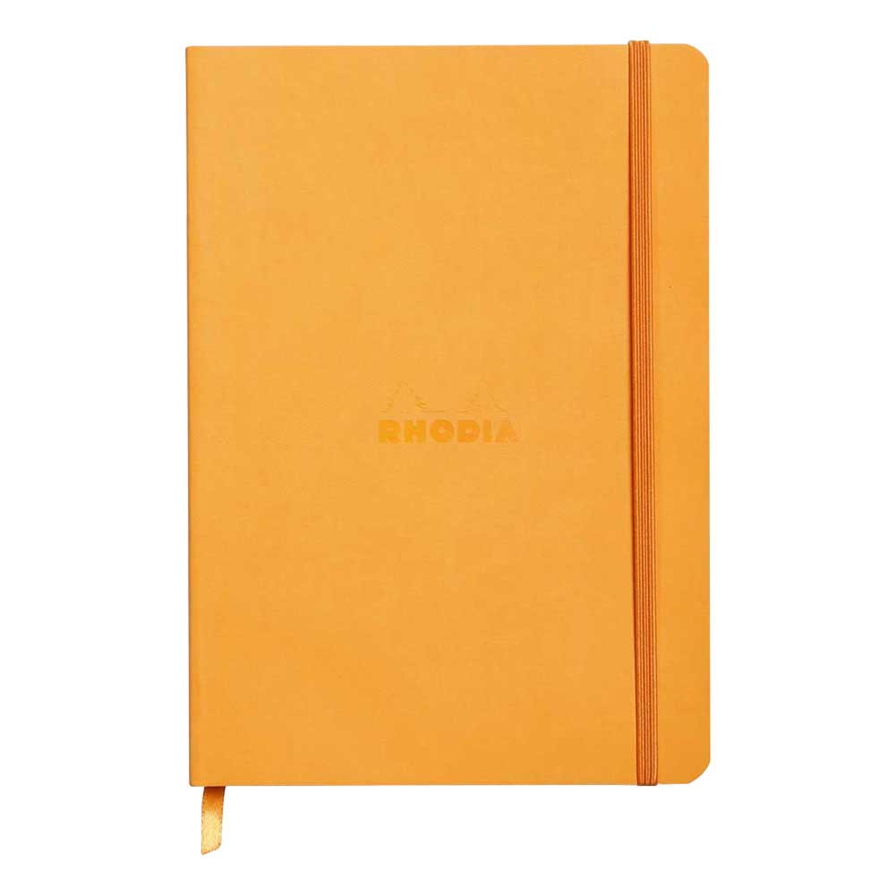 Rhodiarama Dot 6X8.25 inch Orange Notebook