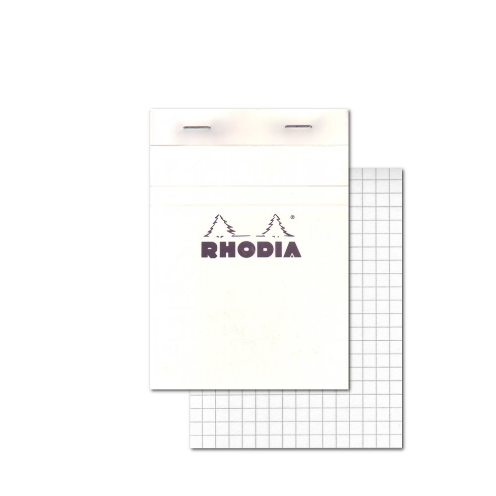 Rhodia Ice Pad Staplebound 4X6 Grid