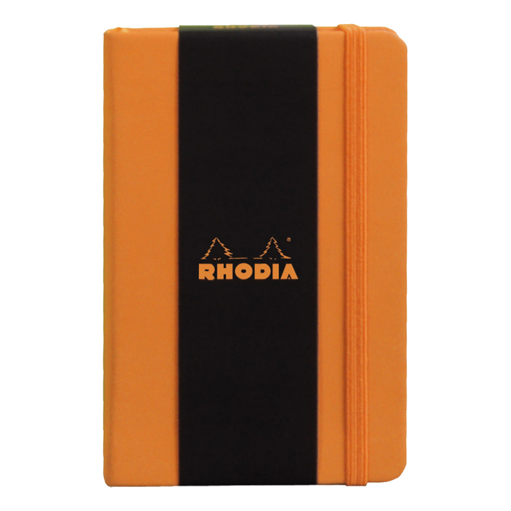 Rhodia Orange Webnotebook 5.5X8.25 Lined