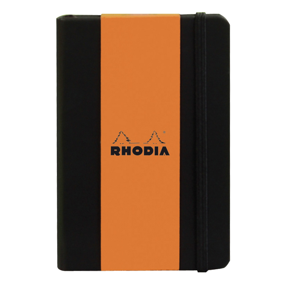 Rhodia Black Webnotebook 5.5X8.25 Blank