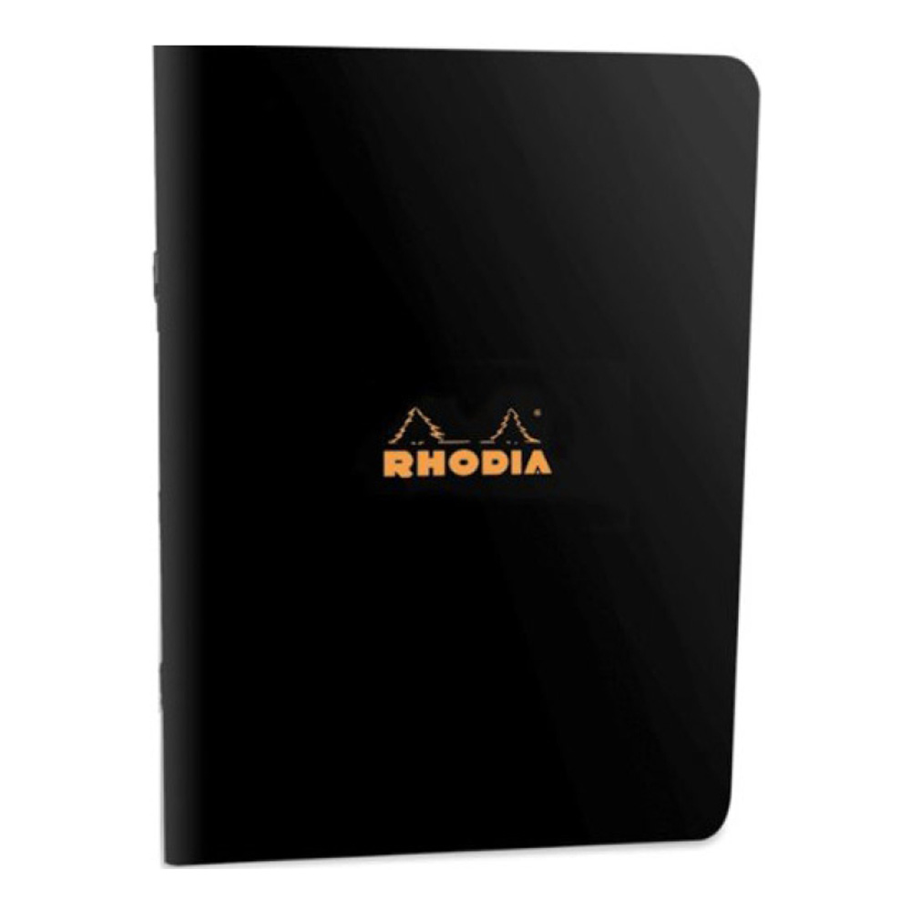 Rhodia Staplebound Notebook 3X4.75 Black
