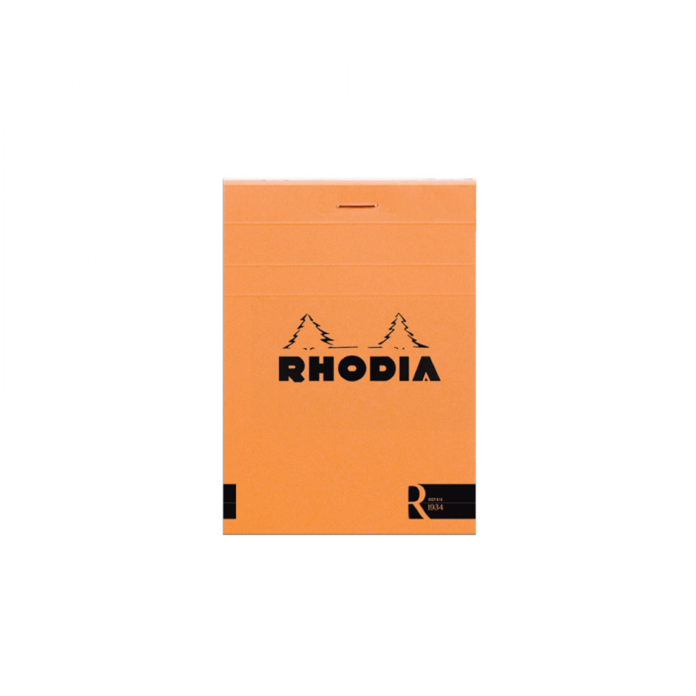 Rhodia Orange Soft Touch Pad 3.38X4.75 Lined