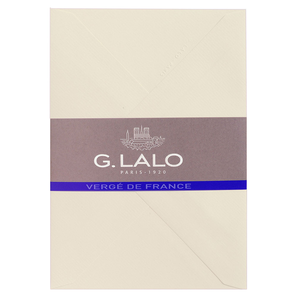 G. Lalo Ivory Envelope 4.5X6.25 IN