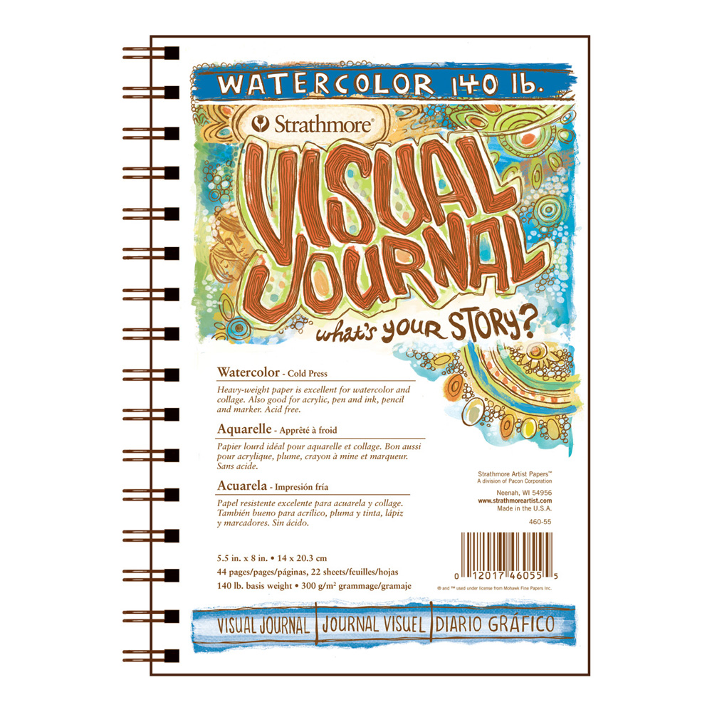 Strathmore Visual Journal W/C 140Lb 5.5X8