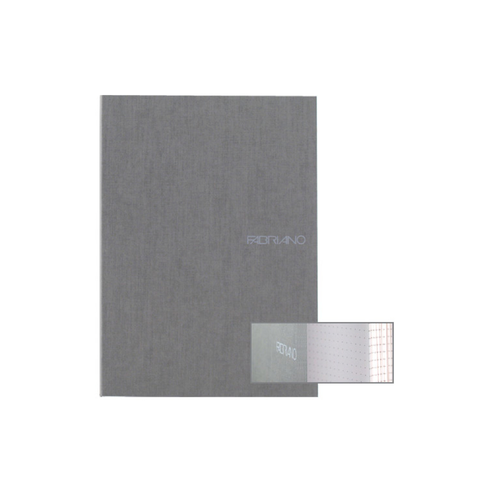 Ecoqua Dot Notebook 5.8X8.25 Stone